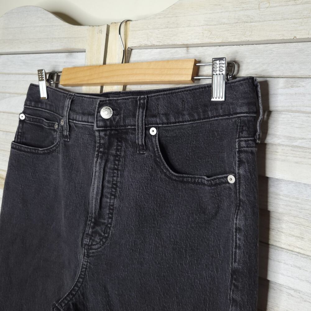 Madewell Jeans Womens 29 (32x28) Black Stretch Denim The Perfect Vintage Jean 32 - Picture 6 of 8